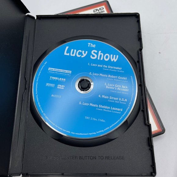 The Lucy Show, Lucille Ball 2 DVD Set Comedy 10 Episodes Collectible Tin, 2009 - Picture 5 of 6